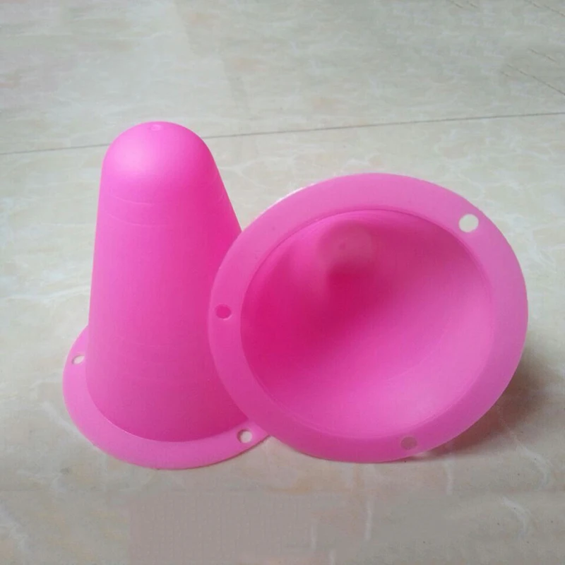 

10 Pcs Soccer Training Marker Football Sign Bucket Road Cone Obstacles Roadblocks SM