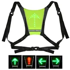 Жилет велосипедный, беспроводной, со светодиодный ным индикатором и сигналом Предупреждение ворота