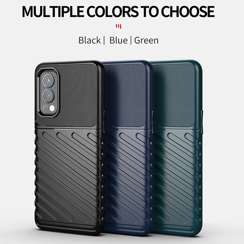 For Oneplus Nord2 5G Case Armor Soft TPU Armor Rugged For  Oneplus Nord2 5G Cover For Oneplus Nord2 5G Oneplus Nord CE N200 N100