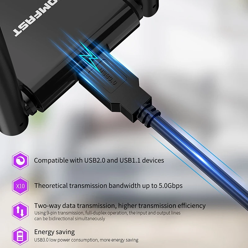 

WU783AC Wireless Network Card 2.4Ghz + 5Ghz 1900Mbps Dual-Band Gigabit Gaming Network Card Wifi Adapter Receiver