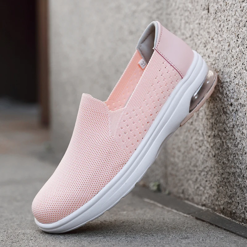 

Женские кроссовки-носки, женские кроссовки без шнуровки, Повседневная Удобная женская обувь на плоской подошве, кроссовки с воздушной поду...
