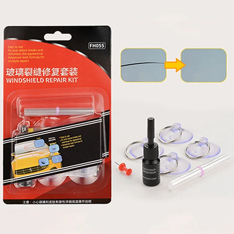 Набор для ремонта ветрового стекла набор инструментов быстрой фиксации
