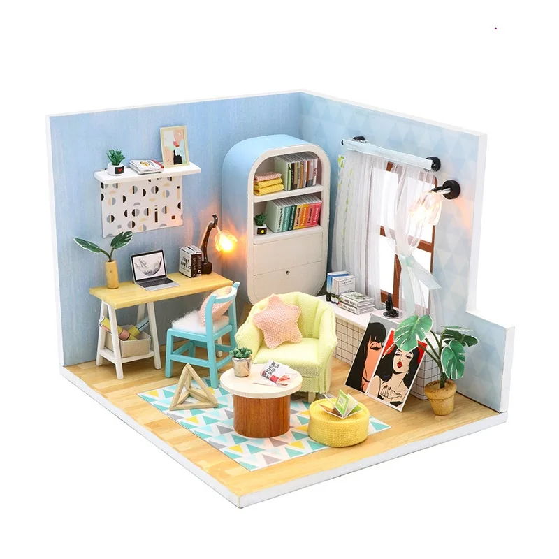 домик для кукол лол Каса да Лолс Кемпер кукольный Diy деревянная мебель игрушка