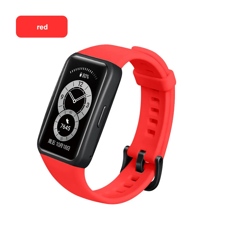 Honor Band 6 Band6 Strap Support Russian Arabic Multi-Language Smart Bracelet 1.47 Inch Swimming Waterproof Fitness Watch New |