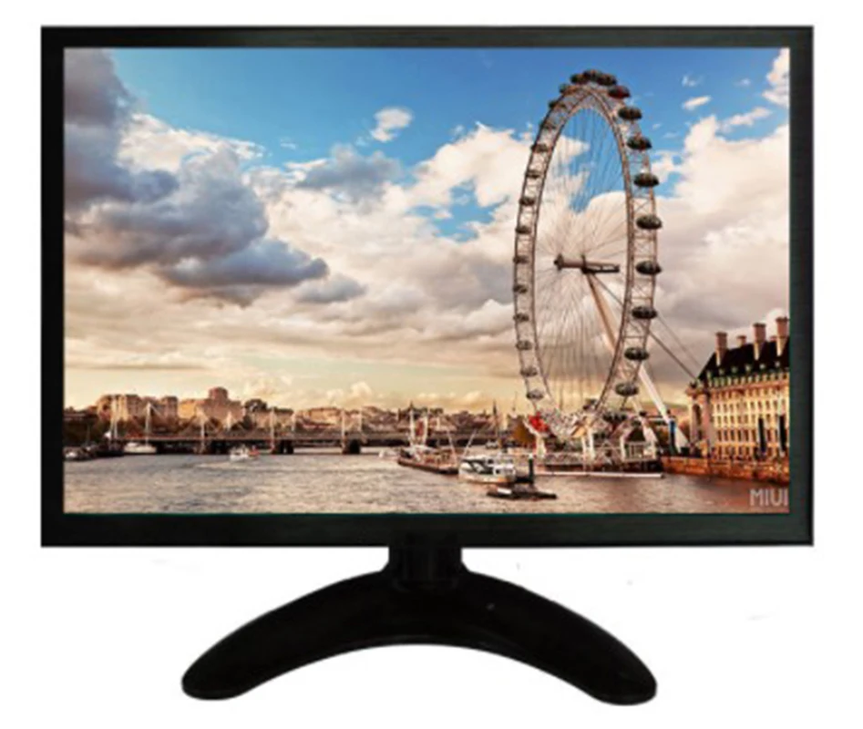 10 1-дюймовый IPS DVI VGA HDMI промышленный ЖК-монитор тонкий ПК монитор 1280x800