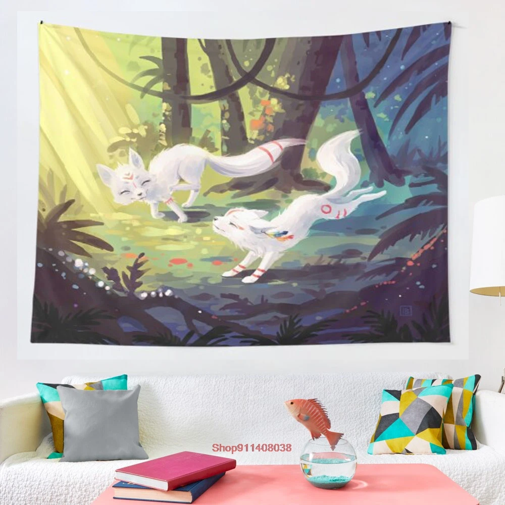

Follow Me tapestry Wall Hanging Tapestries for Living Room Bedroom Decor