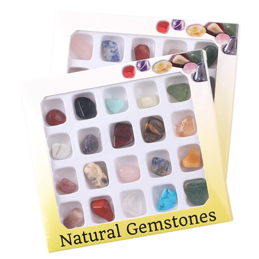 

Bulk Lot 20x Loose Natural Gemstones Crystals for Grade A About 13 * 12 * 1CM