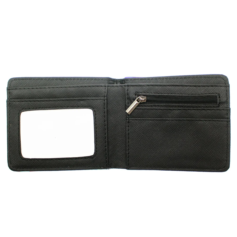 

ARPG Game God of War Kratos Pu wallet Short Bifold Photo Card Holder Layers leather Boys Girls zipper Coin Pocket Purse Gift