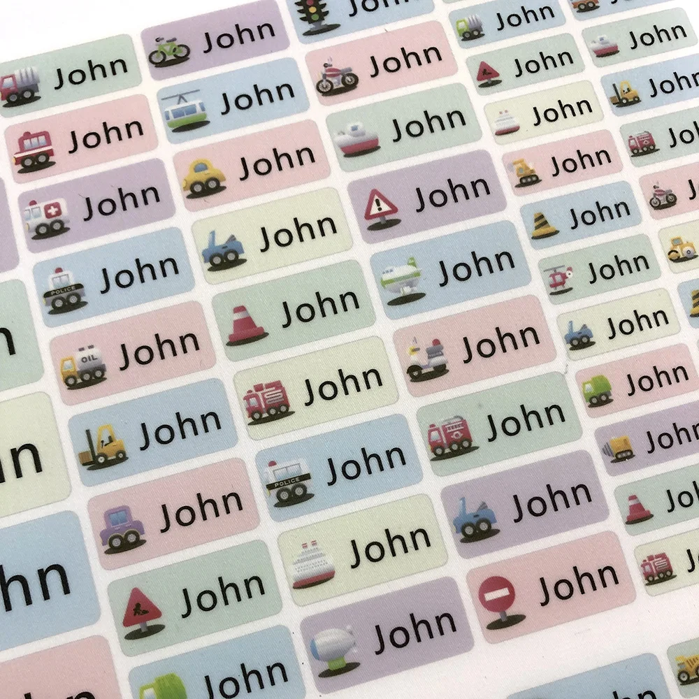 Наклейки с рисунком машины для мальчиков наклейки именем на заказ детские