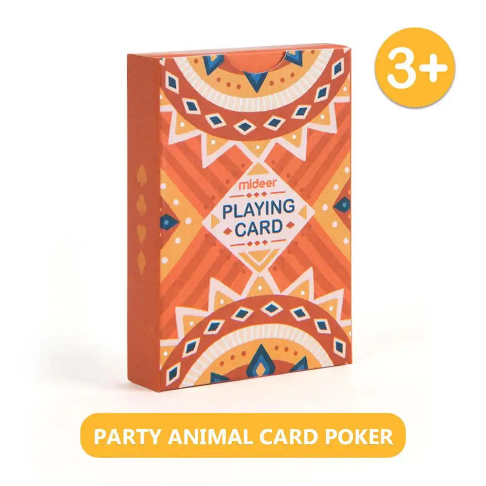 

Party Animal Puzzle Board Game Card Game Poker Deck of Cards Premium Card Deck Unique Bright Colors for Kids & Adults Card Decks