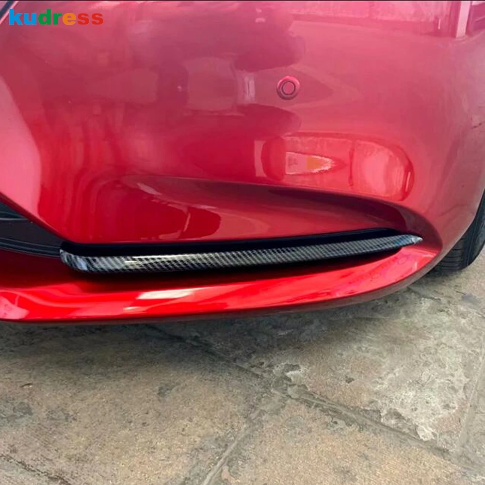 2 шт. передние противотуманные фары из углеродного волокна для Mazda 6 M6 Atenza 2019 2020 2021 |