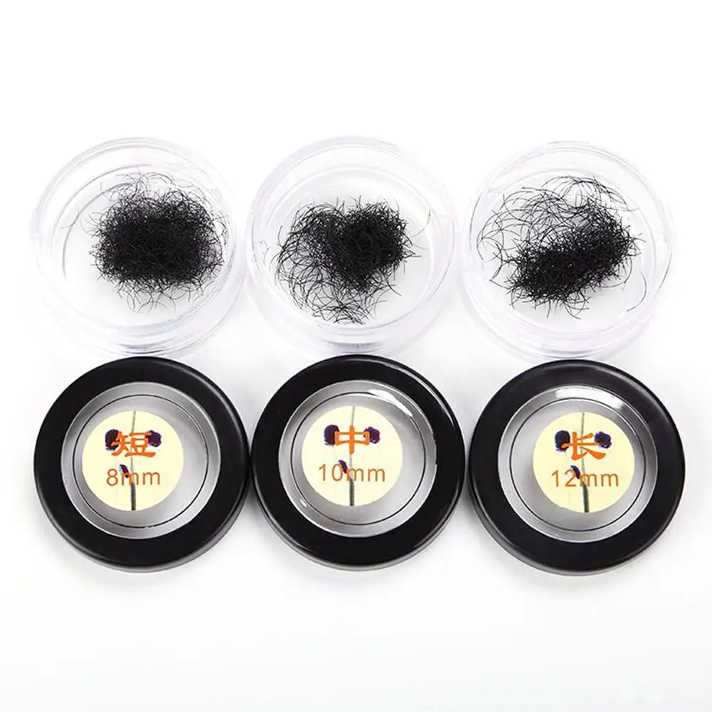 Полупостоянные накладные ресницы толстые длинные для наращивания макияж