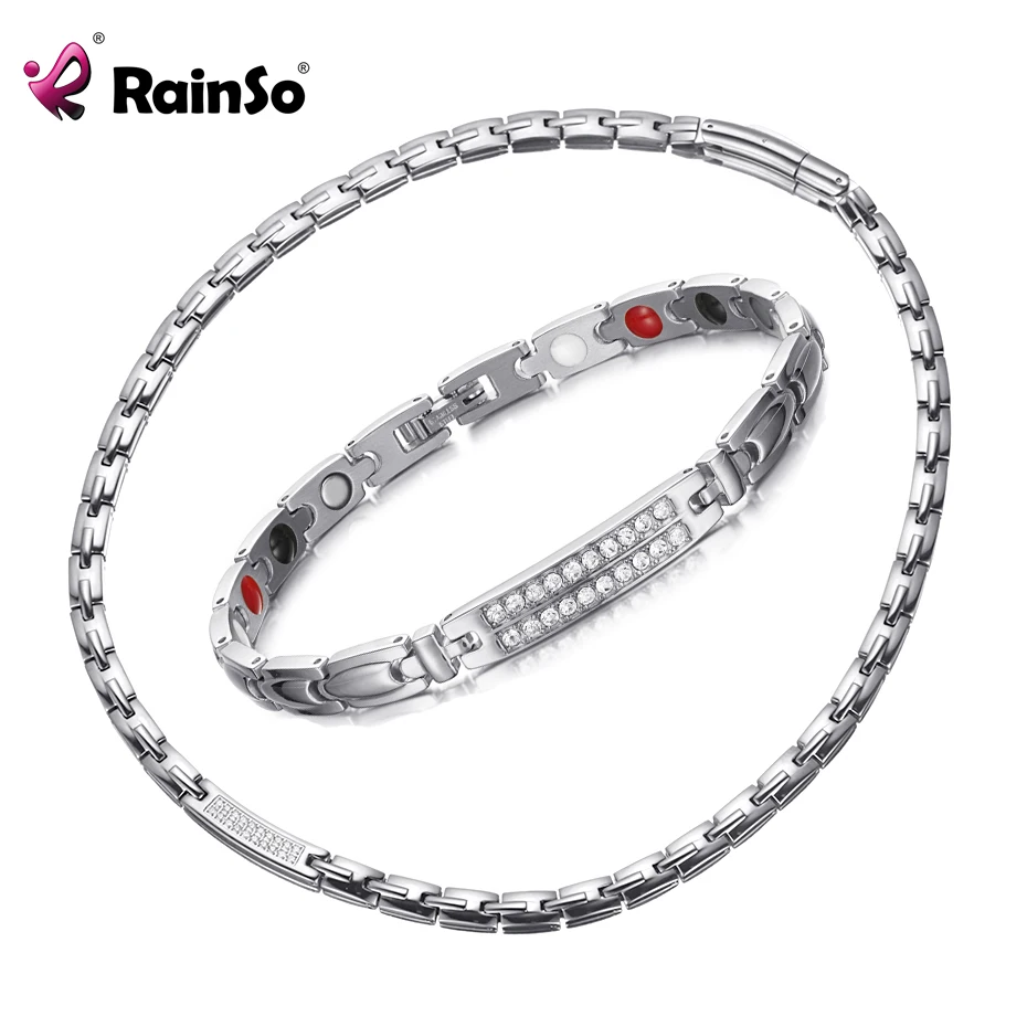 Женский комплект ювелирных изделий Rainso популярные корейские изысканные