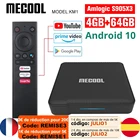 ТВ-приставка Mecool KM1 на Android 10,0, 4 + 64 ГБ, Amlogic S905X3