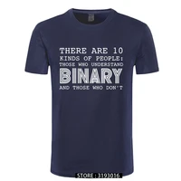 there are 10 kinds of people those who understand binary t shirts men funny programmer computer t shirt