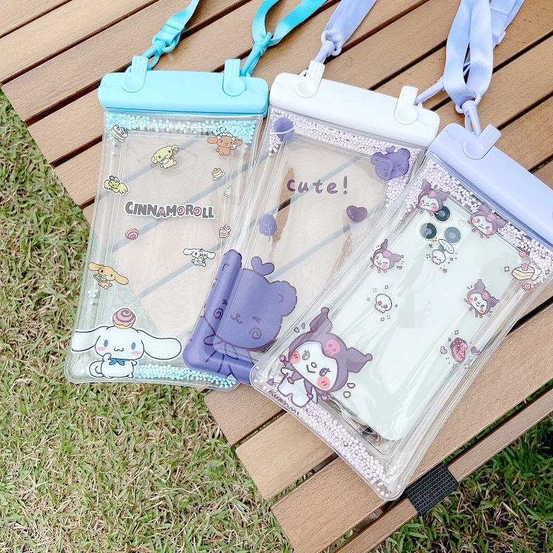 

Cartoon Cover Waterproof Phone Case Transparent Coque Swim Pouch Bag Case For Samsung S10 S8 For iPhone 11 XS X 12 mini Pro MAX
