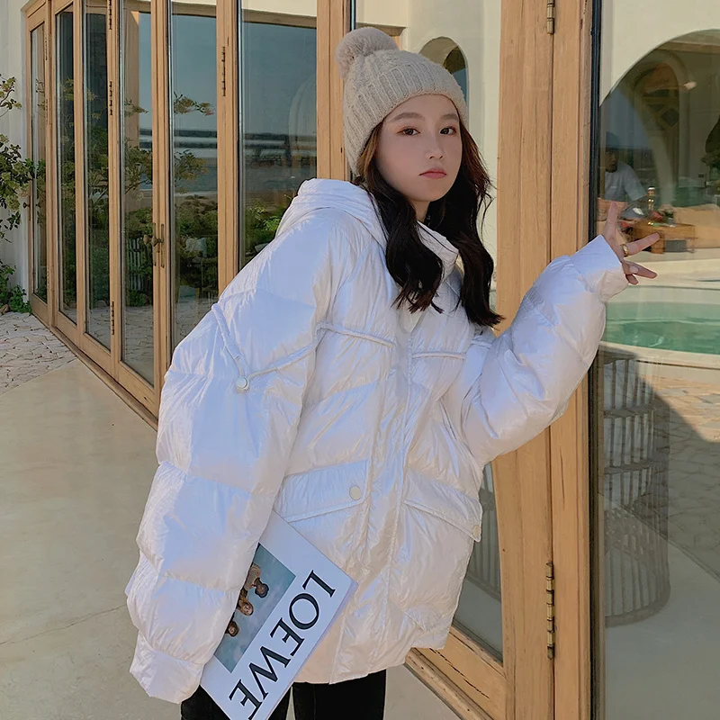 

Down Jacket Autumn And Winter New Korean Style Down Jacket Thick Loose