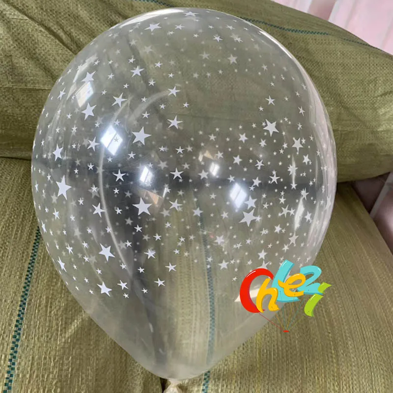 Воздушные шары 12 дюймов 10 шт./лот из прозрачного латекса | Дом и сад