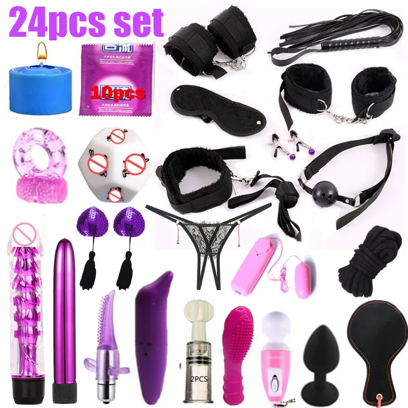 Интимные игрушки для женщин мужчин наручники зажимы сосков плетка шлепков секса