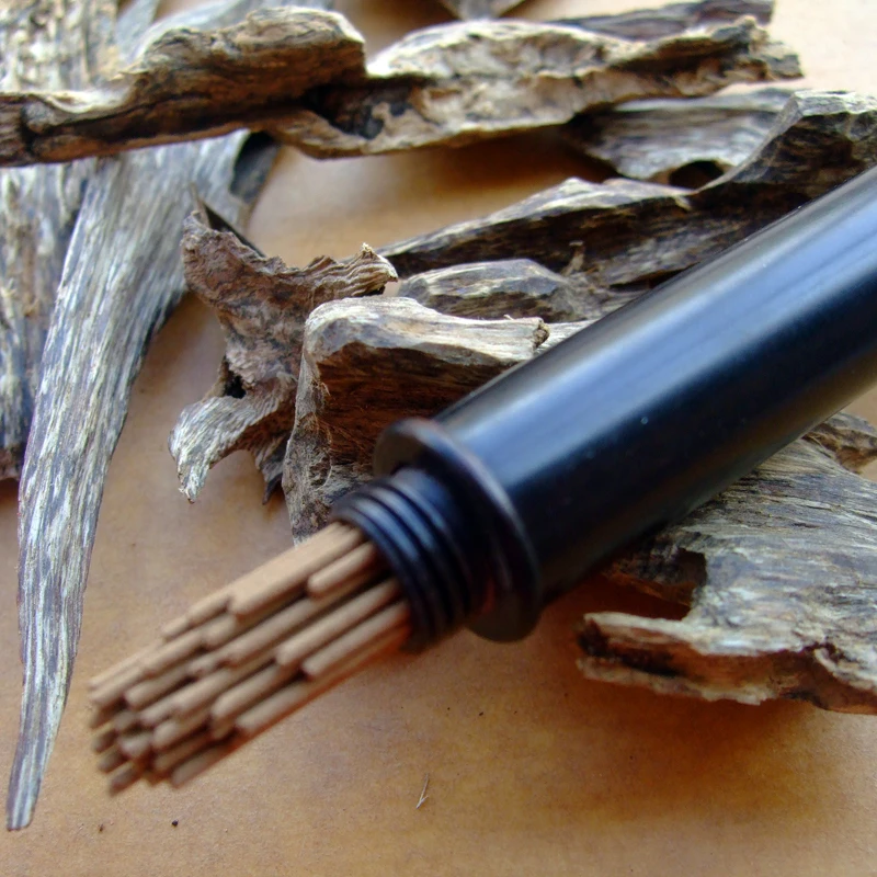 Натуральные вьетнамские ароматические палочки Agarwood Oud 20 см + 35 шт. Aquilaria для дома