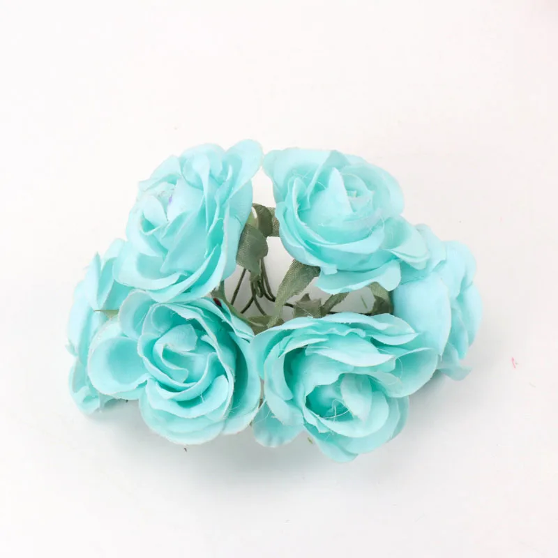 6 шт. искусственные шелковые цветы сделай сам|Искусственные и сухие цветы| |