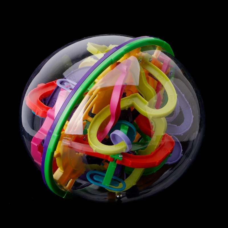 

299 Barriers 3D Magic Intellect Ball Balance Maze Game Puzzle Globe Toy Kid Gift