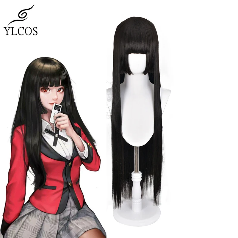 

Anime Kakegurui Jabami Yumeko Cosplay Wig Halloween Party Costume Accessories