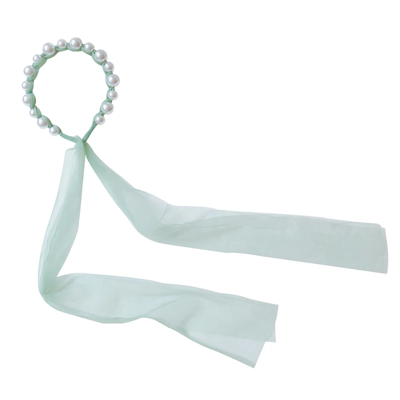 

Pearl Hairband Net Yarn Fairy Bow Headband Super Fairy Hairpin Hair Accessories for Women