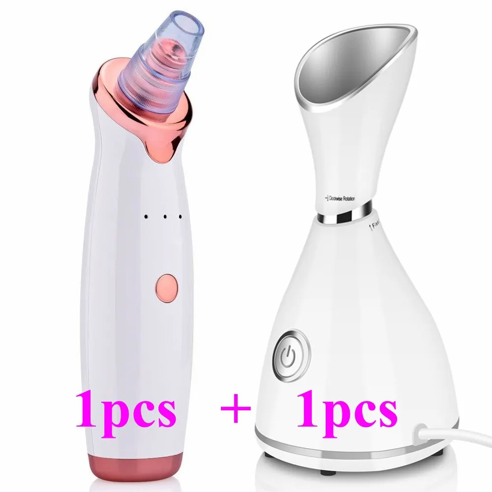 

Нано-ионный парогенератор для лица Глубокая чистка лица горячий отпариватель очиститель и удаление угрей уход за лицом глубокий нос очисти...