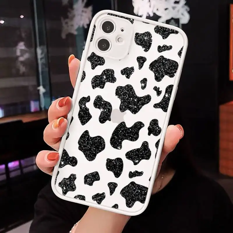 

Leopard sexy girl women art Phone Case Matte Transparent for iPhone 7 8 11 12 s mini pro X XS XR MAX Plus cover funda