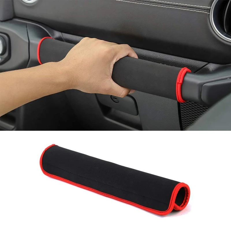 Passenger Grab Handles Protection Cover for 2018-2020 Jeep Wrangler JL JLU &amp Gladiator JT Interior Accessories Black Re | Автомобили и