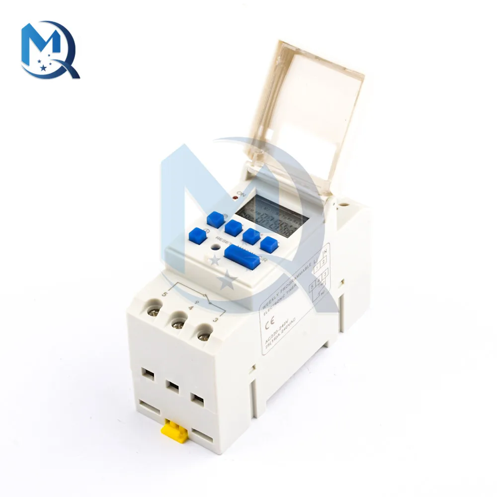 Программируемый цифровой электронный таймер управления временем 12 В 24 110 220 THC15A -