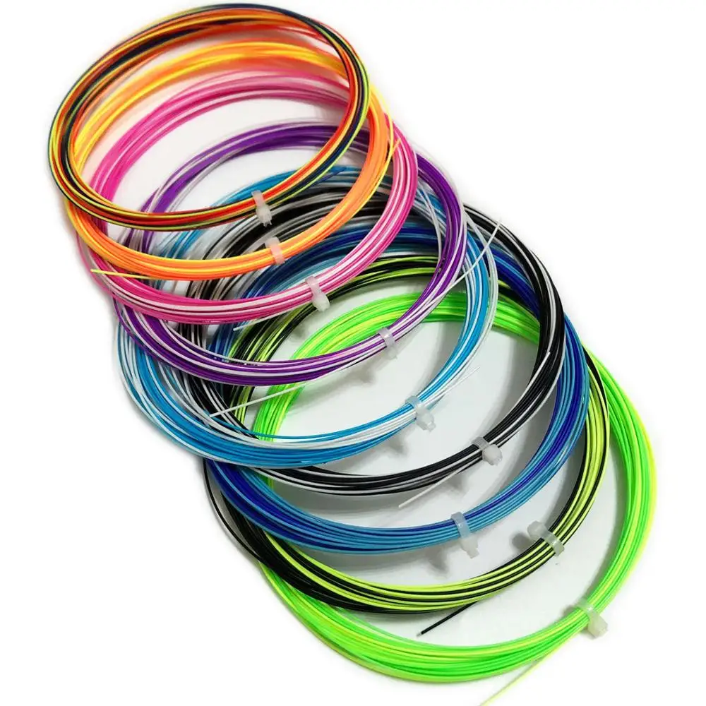 Бесплатная доставка (5 шт./лот) Радужная леска для бадминтона/ракетка бадминтона