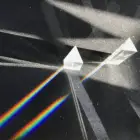 25*25*80 мм Призма треугольная точность K9 оптическое стекло изучение физики обучение световой спектр Призма