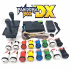 2 игрока, оригинальный Pandora DX 3000 в 1, семейная версия, аркадная игра, комплект с 8WAY джойстик в американском стиле  happ нажимными кнопками