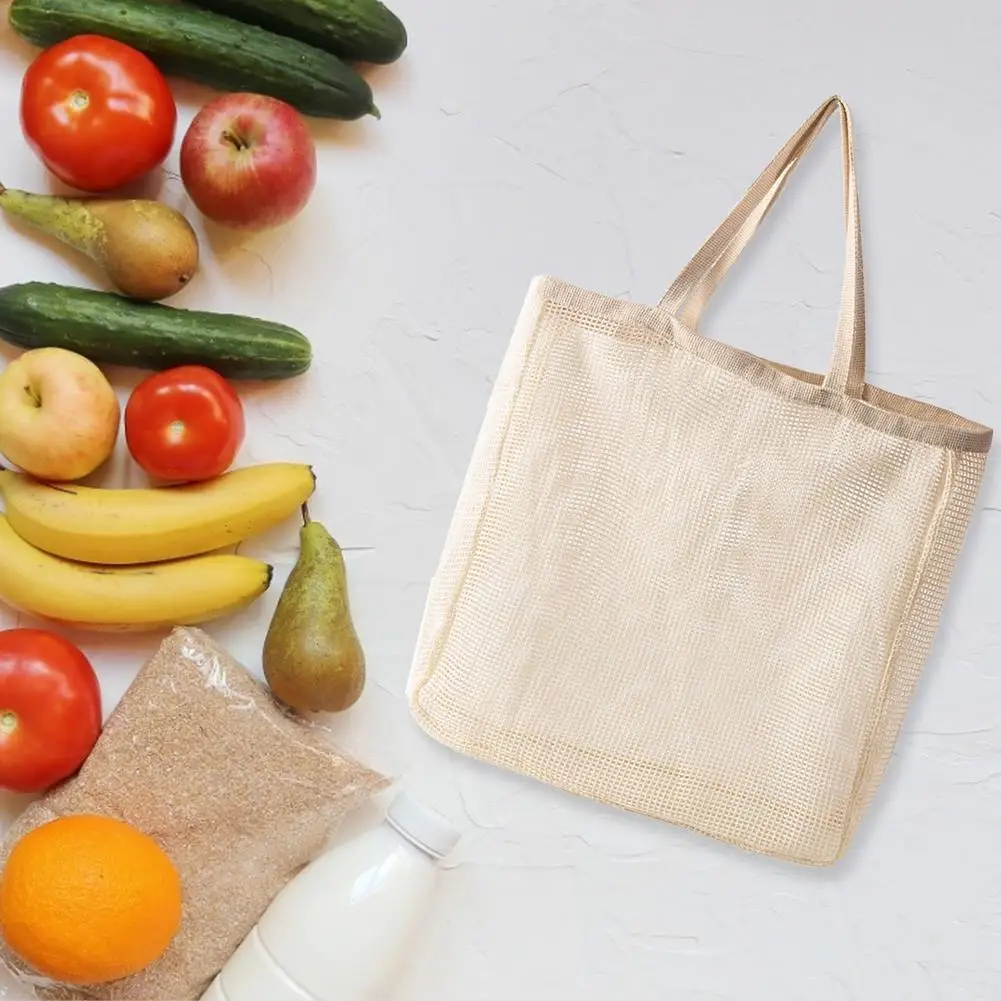 

Сумка-тоут для продуктов, экологически чистая хлопковая многоразовая сумка для хранения, модная продуктовая сумка для покупок