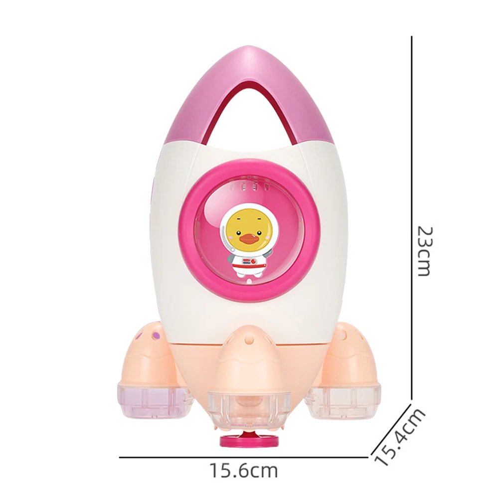 

Bathroom Bath Toys Beach Play Water Toy Baby Kids Water Spray Rotating Rocket Spraying Beach Funny Interactive Kids Gift