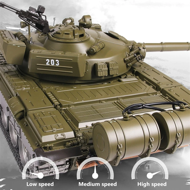 Реалистичная имитация радиоуправляемого боевого танка вращение на 320 градусов