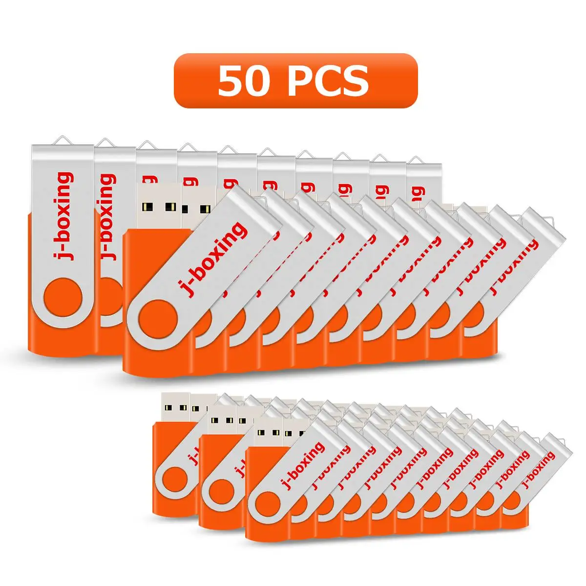 

J-boxing 50 шт. 4 ГБ USB флэш-накопитель вращающийся флэш-накопитель для компьютера ноутбука Macbook планшета автомобиля студии USB