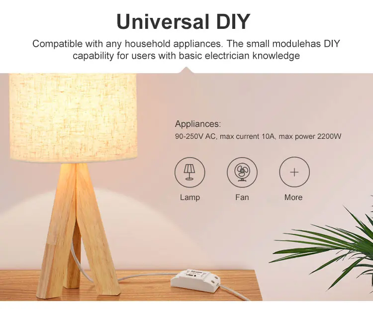 5 pcs/10 pcs Sonoff Basic R2 Smart Switch Universal type WiFi Outlet Plug DIY Module smart home Works with Alexa Google home