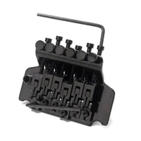 2021 new floyd rose double locking tremolo system bridge for electric guitar parts black