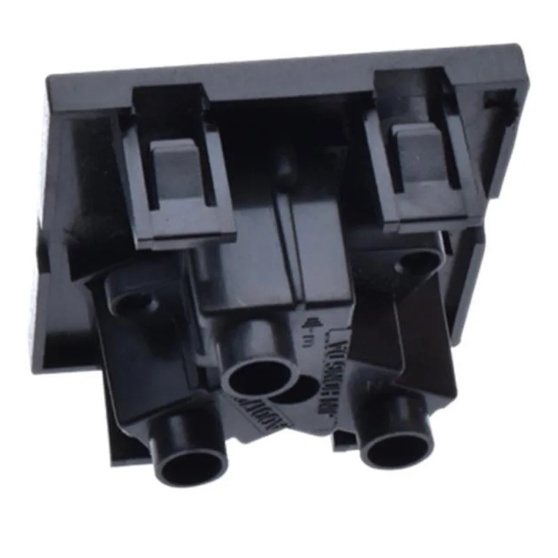 Черная медная квадратная электрическая розетка переменного тока 10 А 250 В