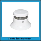 Портативный маленький детектор дыма, датчик чувствительности, безопасность, пожарная сигнализация, автономный для дома, отеля, школы, питание от батареи