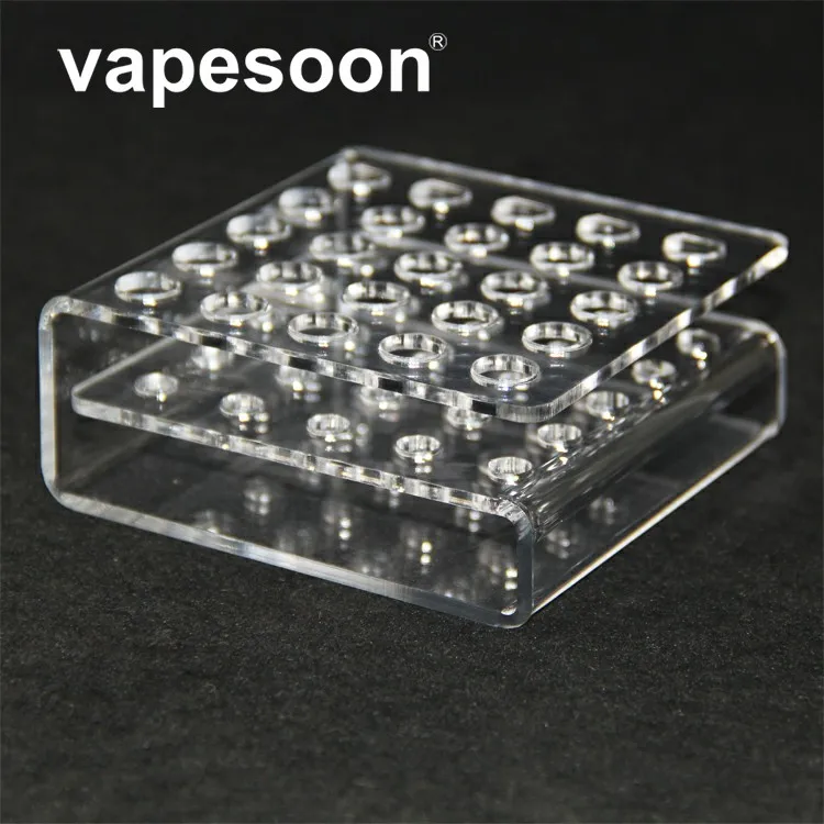 

Vapesoon multifunctional CBD display stand vape kit Atomizer holder fit all CBD Atomizer-92A3 can put 25pcs