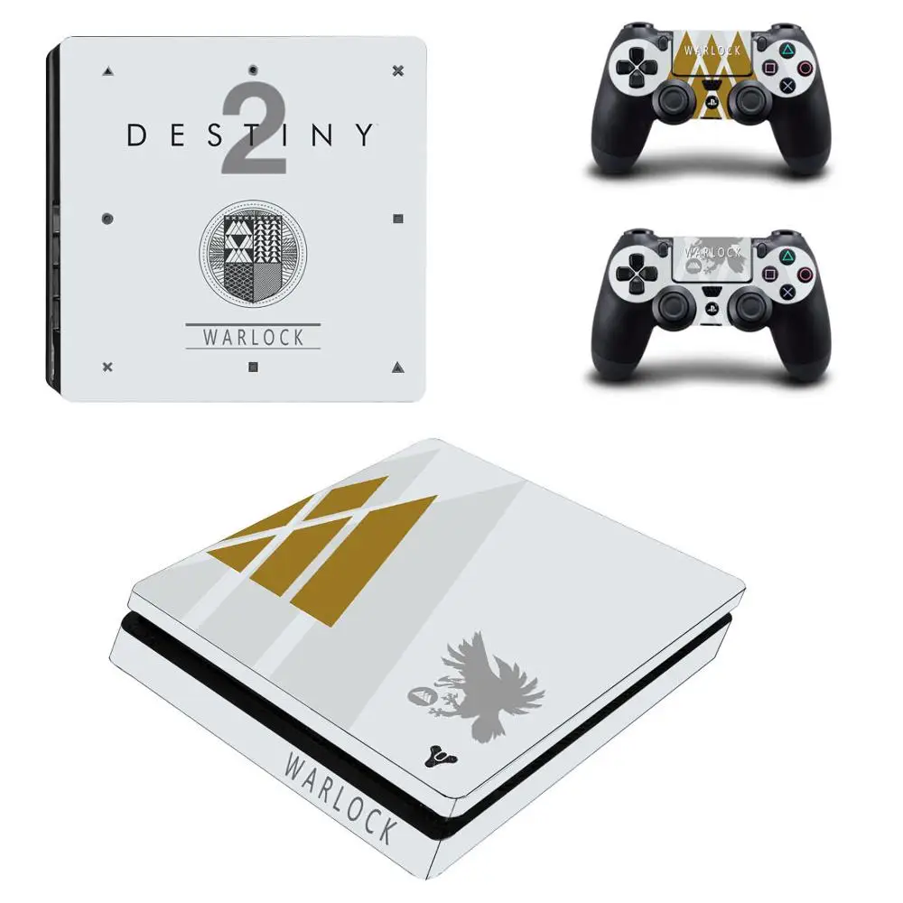 PS4 Slim sticker s Destiny 2 Play station 4 Виниловая наклейка для кожи Pegatinas playstation консоль и