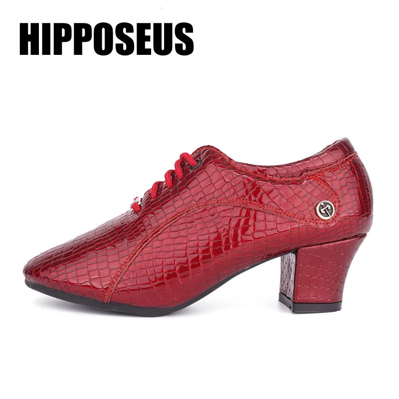 Обувь для бальных танцев на квадратном каблуке латинских Унисекс Женская и