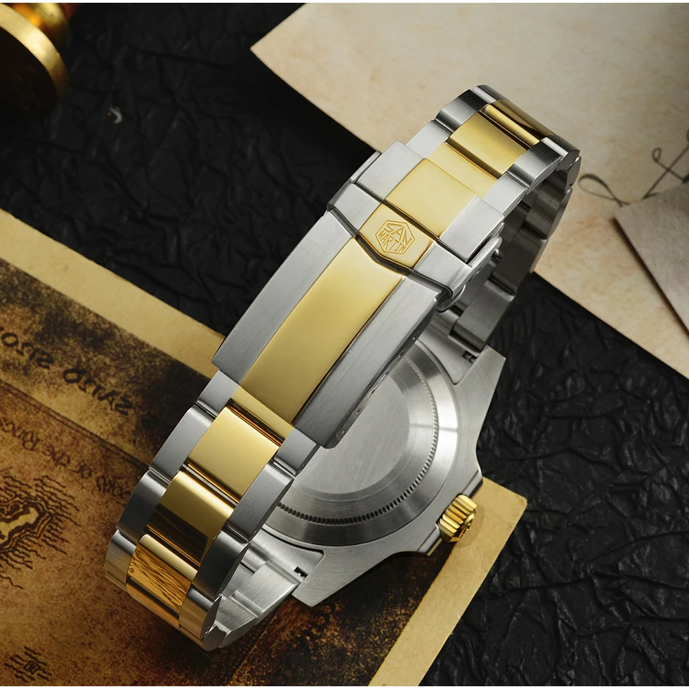 

San Martin Ocean Master Luxury Watch for men Sapphire Glass Ceramic Automatic Stainlees Steel relogio masculino relojes New