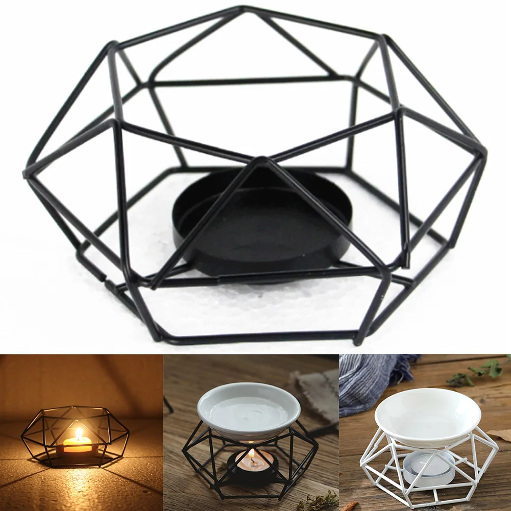 Новинка железная ароматерапия ароматическая масляная горелка стеклянная лампа