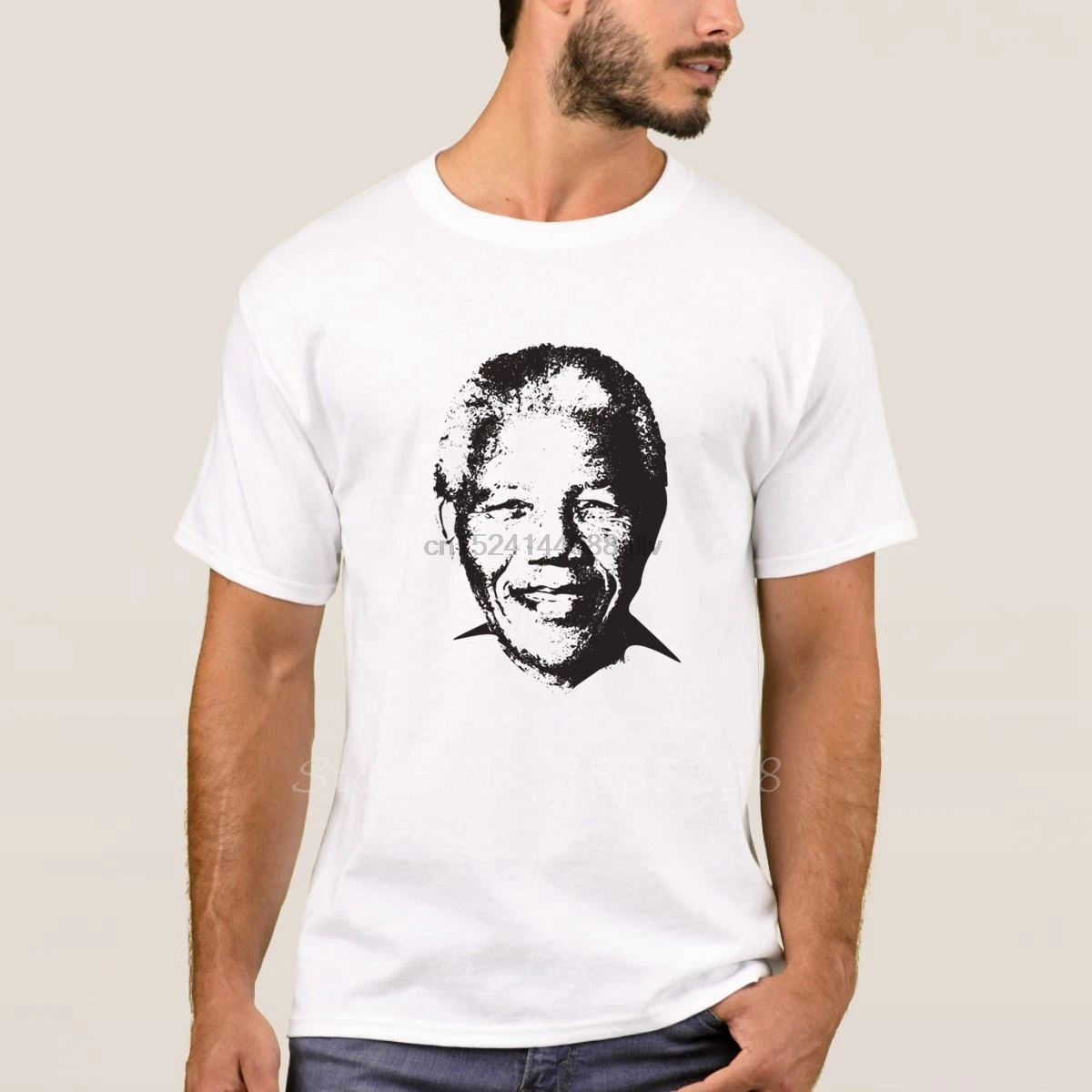

Men TShirt Nelson Mandela Trace Tribute Rip Stylish Homme Black Tee Shirt Size S To 3XL O Neck Short Sleeve t sark Polyester
