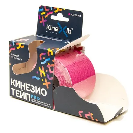 Kinexib Кинезио-тейп Pro розовый |